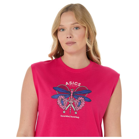Asics Γυναικεία αμάνικη μπλούζα Game Seasonal Graphic Top Asics Γυναικεία αμάνικη μπλούζα Game Seasonal Graphic Top
